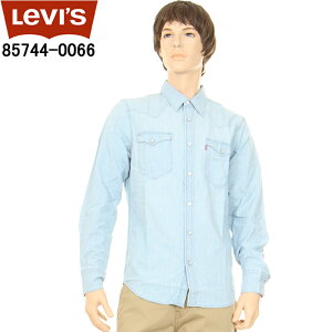 Levi's ���[�o�C�X 85744-0066 BARSTOW �E�G�X�^���V���c ���C�g�E�F�C�g ���[�o�C�X�E�G�X�^���V���c �����E�G�X�^���V���c�ylevis 857440066 ���[�o�C�X�V���c �����V���c �J�W���A���X�^�C�� �����E