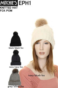 MITCHIE'S MATCHINGS ~b`[Y }b`OX KNIT HAT FOX POM EPH1 jbg nbg tHbNX || Jt Xq fB[X Vi t@[  є Ji_ NY ;yj[[N h XL[ Xm{ 