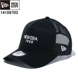 NEW ERA ニューエラ 14109703 9FORTY A-Frame トラッカー NEW ERA 1920 ブラック×ホワイト ニューエラキャップ【ニューエラ 14109703 NEW ERA 1920 ベースボールキャップ ニューエラキャップ 帽子 新品】