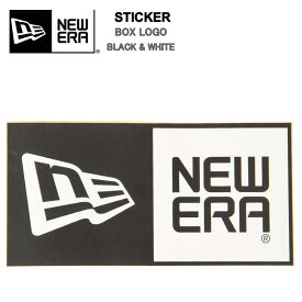 NEW ERA Die-cut Box Logo ニューエラ ダイカット ボックスロゴ ステッカー ブラック ホワイト　黒 白 ニュー エラステッカー【NEWERA STICKER ステッカー シール アクセサリー ブラック ピンク ホワイト ゴールド ニューエラ キャップ 帽子 new era 貼 ミラー】