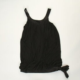 PaigePremiumDenim 肩紐ワンピース チュニック BLACK バルーンチュニック トップス 重ね着 レディース リボン バルーンシルエット【ペイジプレミアムデニム チュニック トップス バルーンチュニック ミニワンピース レディース 無地 レイヤード 女性 トップス】