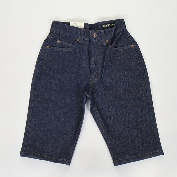 楽天市場】BRAPPERS LE203-01A CUSTOM HALF PANTS ハーフパンツ デニム 
