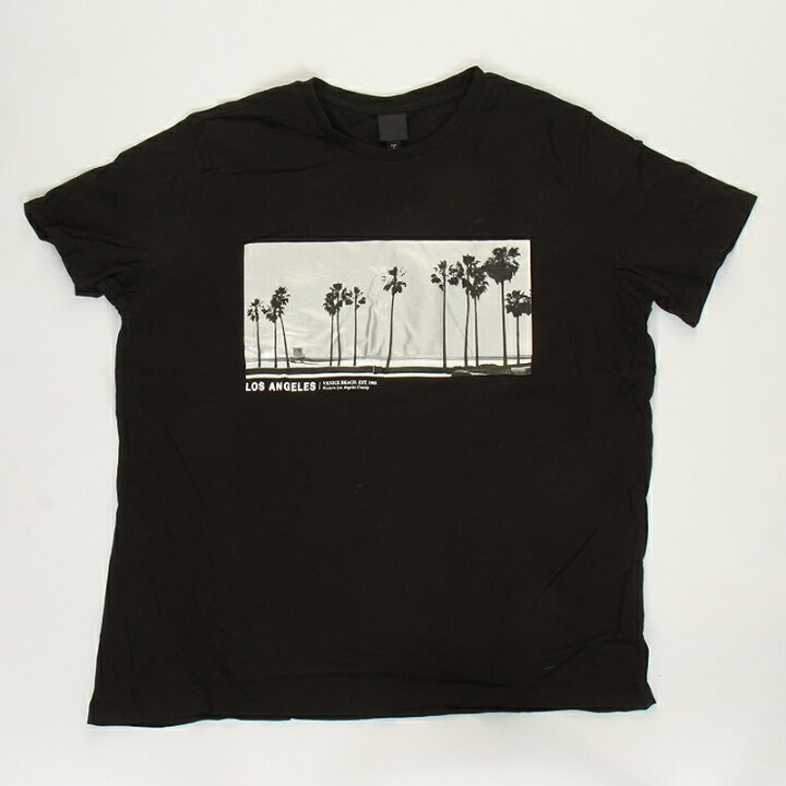 楽天市場】H&M T-SHIRT BLACK エイチアンドエム Tシャツ 半袖Tシャツ  