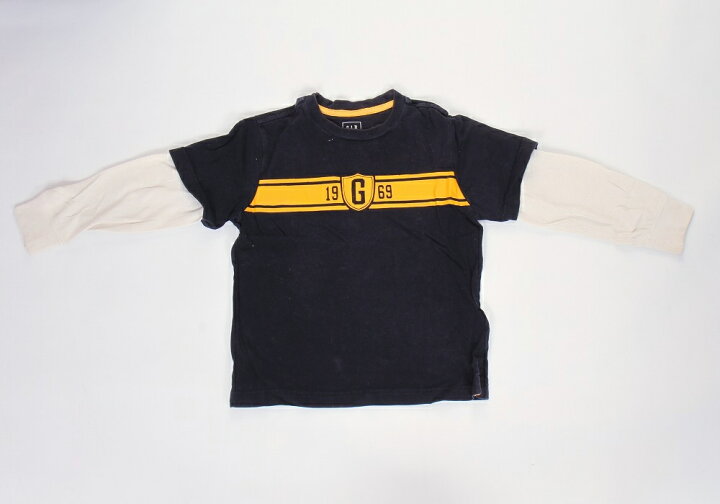楽天市場】GAP ギャップ KIDS 長袖Tシャツ トップス レイヤード 子供服 