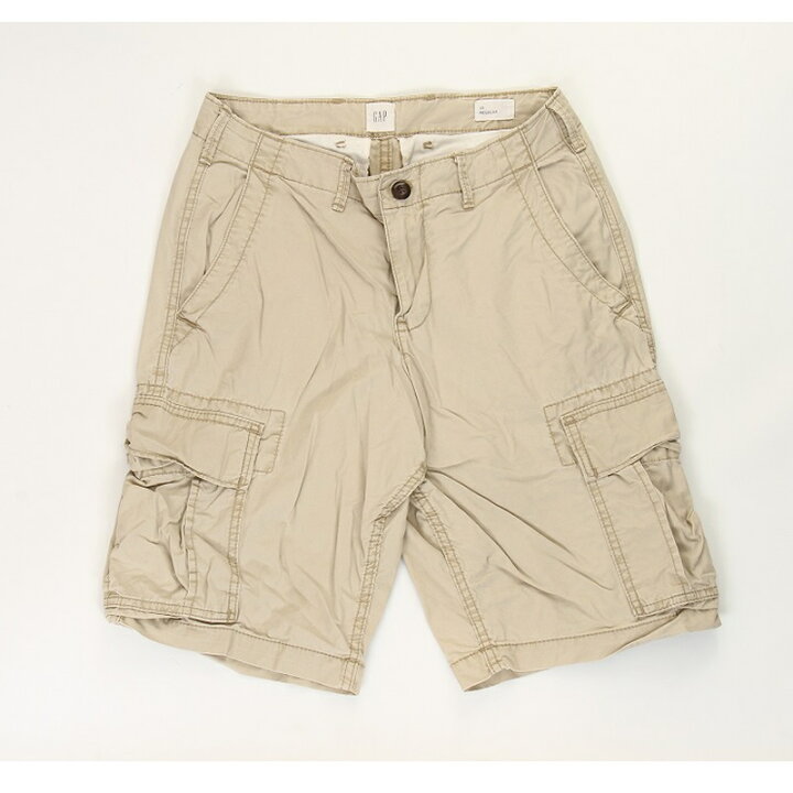 楽天市場】USED GAP HALF PANTS KHAKI 28in ギャップ ハーフパンツ 膝  