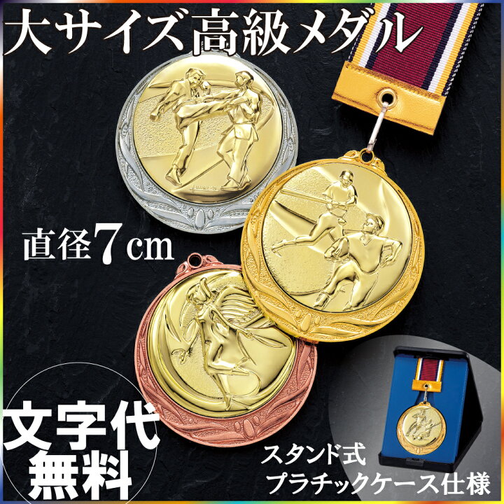 楽天市場 メダル My 90 直径７ｃｍ サンレオ マイティーメダル 文字代無料 野球 サッカー 空手 直径70ｍｍマラソン 金 銀 銅 トロフィー 優勝カップ 卒団 卒業 記念品 ゴルフ 記念品 金メダル My9993 My 9990 ショップ スリーラック