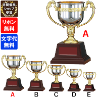 ★楽天1位★ 優勝カップ　FC-125A 高さ24.5cm【文字代無料】樹脂製　トロフィー　卒団　卒業　記念品　ゴ…