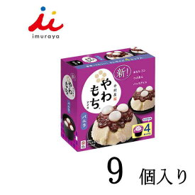 井村屋 BOXやわもちアイス バニラ（80ml×4個）9箱セット