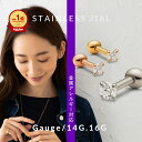 【つけっぱなし ok】【堂々1位… セカンドピアス 】金属アレルギー ピアス ボディピアス 14G 16G 軟骨ピアス 錆びにくい サージカルステンレス 316L 耳たぶ 軟骨 立爪 ジュエル 極小 小さい 大きい ピアス 就寝時 付けっぱなし 着けっぱなし 片耳ピアス 【30日の安心保証】