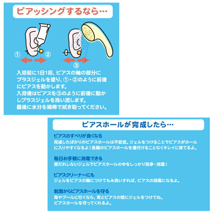 楽天市場 日本製 ボディピアス 消毒薬 軟骨ピアス ケア用品 消毒 洗浄 プラスジェル ml Gel アフターケア ヘソピアス 耳 ジェル 消毒液 ボディピアス専門店 スリーナイン