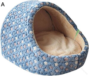 ペットベッド 洗える 冬用 ドーム型 小型犬 猫用 ふわふわ 柔らかい 保温防寒 防湿 耐久性 犬猫ベッド 犬猫用ソファー 猫ハウス 犬小屋 プリンセス様 おもちゃボール付き かわいいデザイン