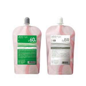 【 1剤 2剤 セット 】デミ ウェーボ フィージェ C60B 1剤 400g & CYBR 2剤 400g シスチオタイプ コールド二浴式用プロム酸タイプ DEMI uevo fige パーマ剤 業務用 SET