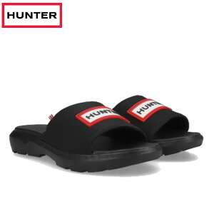 ���[ 26SS �V�� �n���^�[ ���K�i HUNTER ���f�B�[�X �T���_�� �C�[�W�[ �l�I�v���� �X���C�h - �u���b�N �� UFF7137NEO-BLK