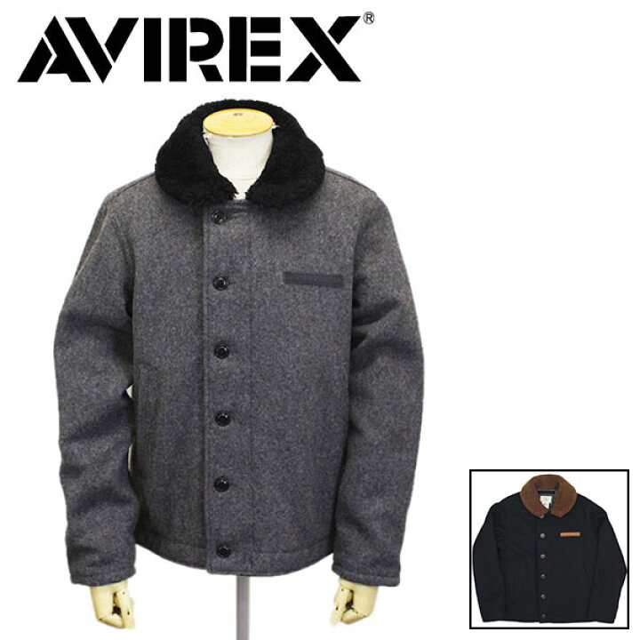 楽天市場】正規取扱店 AVIREX (アヴィレックス) 2192002 MELTON N-1 