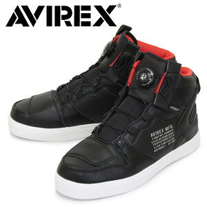 K戵X AVIREX U.S.A.(ArbNX) AV2278 DICTATOR fBNeB^[ oCJ[V[Y BLACKxRED