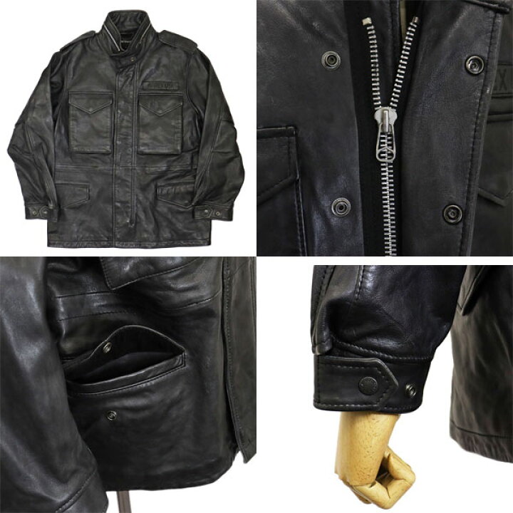 楽天市場】正規取扱店 AVIREX (アヴィレックス) 6111048 AGED LEATHER 