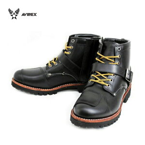���K�戵�X AVIREX U.S.A.(�A�r���b�N�X) AV2931 TIGER(�^�C�K�[) �o�C�J�[�X�^�C���~�b�h�u�[�c BLACK �u���b�N
