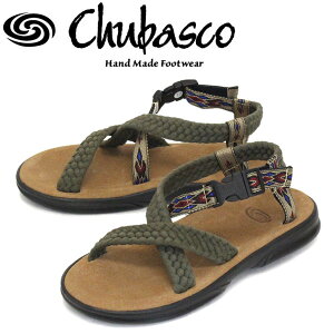 sale セール 正規取扱店 Chubasco (チュバスコ) QU16004 QUETZA クエッツァ オリジナルソール サンダル OLIVE/COFFEE