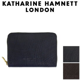 【楽天スーパーSALE】 正規取扱店 KATHARINE HAMNETT LONDON (キャサリンハムネット ロンドン) 490-57300 Wave ラウンドファスナー コインケース 全3色