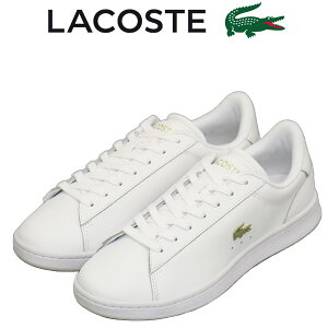 ���K�戵�X LACOSTE (���R�X�e) WMS 48SFA0012 CARNABY SET 224 1 SFA ���f�B�[�X ���U�[�X�j�[�J�[ 216 WHTxGLD LC374