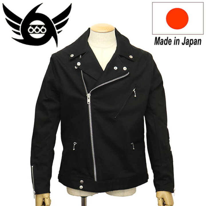 楽天市場】正規取扱店 666 ORIGINAL SOJ0041 コットン バイカー  