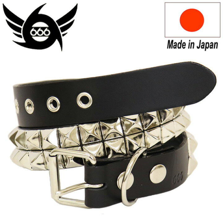 楽天市場】正規取扱店 666 Studded Gear スタッデッドギア 2連 