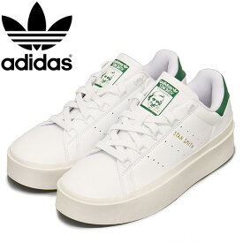 正規取扱店 adidas (アディダス) GY9310 STAN SMITH BONEGA W スタンスミス レディース スニーカー ホワイトxホワイトxグリーン AD196