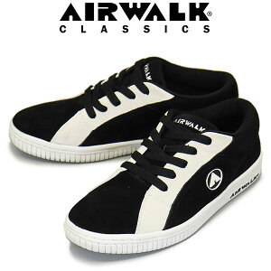 K戵X AIR WALK CLASSICS (GA[EH[N NVbNX) AWC1003 AIR WALK ONE Xj[J[ 300 BLACK AW006