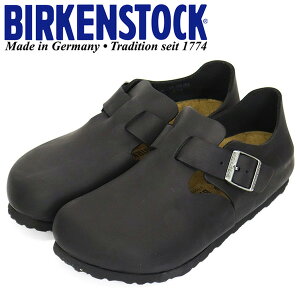 ���K�戵�X BIRKENSTOCK (�r���P���V���g�b�N) 0166543 LONDON �����h�� ���U�[�V���[�Y BLACK �i���[�� BI229