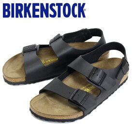 正規取扱店 BIRKENSTOCK (ビルケンシュトック) MILANO (ミラノ) ビルコフロー サンダル レギュラー(幅広) ブラック BI064