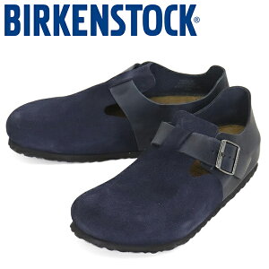 ���K�戵�X BIRKENSTOCK (�r���P���V���g�b�N) 1030157 LONDON �����h�� �~�b�N�X�h���U�[�V���[�Y NEW NAVY ���M�����[ BI482