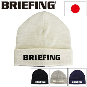 ���K�戵�X BRIEFING (�u���[�t�B���O) BRG253MC4 MS WR WOOL LOGO BEANIE �����Y WR�E�[�����S�r�[�j�[ �S4�F BR744