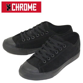 正規取扱店 CHROME (クローム クロム) FW-167 KURSK クルスク スエード スニーカー BLACK SUEDE CH242