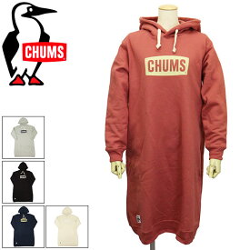 正規取扱店 CHUMS (チャムス) CH18-1281 Logo Long Parka レディース ロゴ ロングパーカー CMS141 全5色