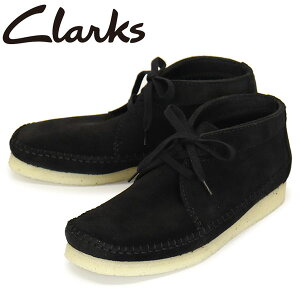 yyVX[p[SALEz K戵X Clarks (N[NX) 26169236 Weaver Boot EB[o[ Y u[c Black Suede CL101