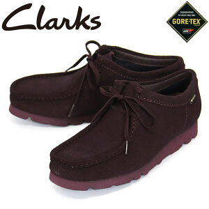 K戵X Clarks (N[NX) 26183073 Wallabee GTX r[ SAebNX Y u[c Purple Grape Sde CL151