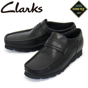 ���K�戵�X Clarks (�N���[�N�X) 26186774 WallaLoafer GTX �������[�t�@�[ �S�A�e�b�N�X �����Y �V���[�Y Blk/Black Lea CL164