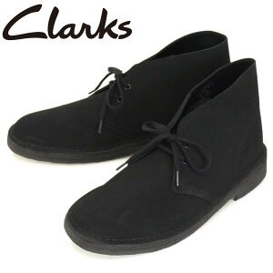 K戵X Clarks (N[NX) 26138227 Desert Boot fU[gu[c Yu[c Black Suede CL007