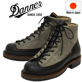 正規取扱店 DANNER (ダナー) D214210 Bismark 3 Mlh ビスマルク レザーブーツ Black/Gray Ws 日本製