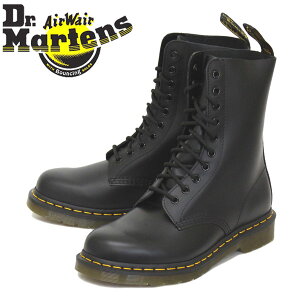 ���K�戵�X Dr.Martens (�h�N�^�[�}�[�`��) 11857001 1490 10�z�[�� SMOOTH ���U�[�u�[�c BLACK