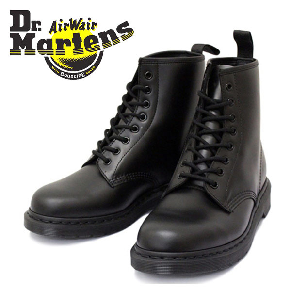 正規取扱店 Dr.Martens(ドクターマーチン) CORE 1460 MONO 8EYE SHOE 8ホールブーツ BLACK SMOOTH  ブラック | THREE WOOD 楽天市場店