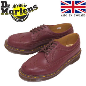 正規取扱店 Dr.Martens (ドクターマーチン) 22853601 VINTAGE 3989 BROGUE SHOE 5EYE ヴィンテージ ブローグ レザーシューズ OXBLOOD イングランド製