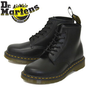 ���K�戵�X Dr.Martens (�h�N�^�[�}�[�`��) 26230001 101 YELLOW STITCH 6EYE �C�G���[�X�e�b�` ���U�[�u�[�c BLACK