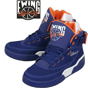 ���K�戵�X EWING ATHLETICS (���[�C���O �A�X���`�b�N�X) PEWF001 EWING 33 HI OG �X�j�[�J�[ ROYALxWHITExORANGE EIG002