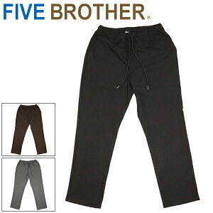 ���K�戵�X FIVE BROTHER (�t�@�C�u�u���U�[) 152590P POLY TWILL EASY PANTS �|���c�C���C�[�W�[�p���c �u���b�N �S3�F