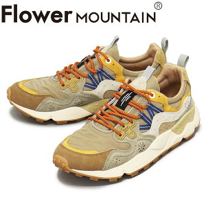 ���K�戵�X Flower MOUNTAIN(�t�����[�}�E���e��) FM63823 YAMANO3 �X�j�[�J�[ Brown/Smoke green FM071