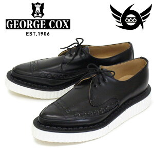 ���K�戵�X GEORGE COX (�W���[�W�R�b�N�X) 3705 VCPW GIBSON MG V-SOLE �M�u�\�� �t�@�C�u�\�[�� �V���[�Y �u���b�N���U�[x�z���C�g�\�[��