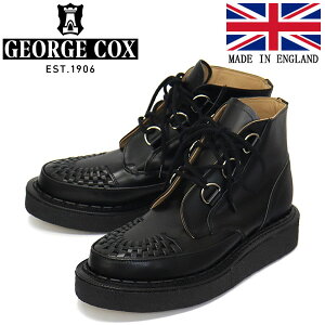 ���K�戵�X GEORGE COX (�W���[�W�R�b�N�X) SKIPTON BOOT 13327 V ���o�[�\�[�� ���U�[�u�[�c 040 BLACK