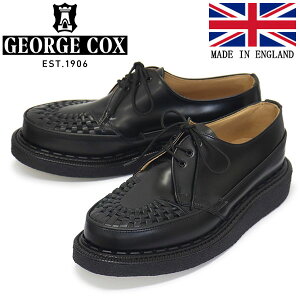 K戵X GEORGE COX (W[WRbNX) EYELET SKIPTON 15473 IV o[\[ U[V[Y 040 BLACK