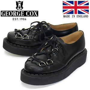 ���K�戵�X GEORGE COX (�W���[�W�R�b�N�X) TIE-DOWN SKIPTON 15476 VI ���o�[�\�[�� ���U�[�V���[�Y 040 BLACK